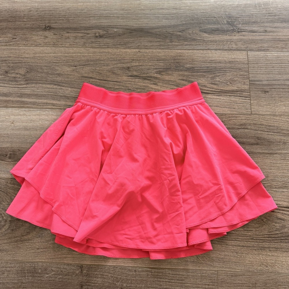 Lululemon Court Rival High Rise Skirt *Long Size 4 Lip Gloss - LW8AH4T
